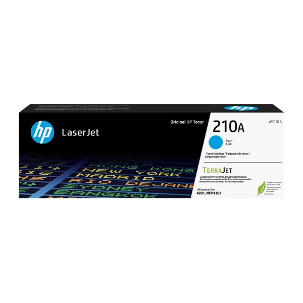 Picture of HP #210A Cyan Toner W2101A