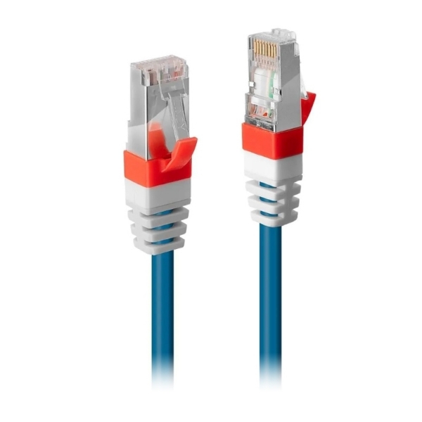 Picture of Lindy 45375 2m Cat6a SSTP LSOH Network Cable, Blue