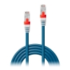 Picture of Lindy 45375 2m Cat6a SSTP LSOH Network Cable, Blue