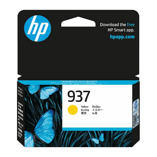 Picture of HP #937 Yellow Ink 4S6W4NA