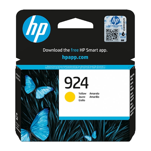 Picture of HP #924 Yellow Ink 4K0U5NA