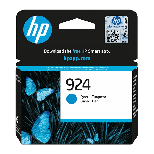 Picture of HP #924 Cyan Ink 4K0U3NA