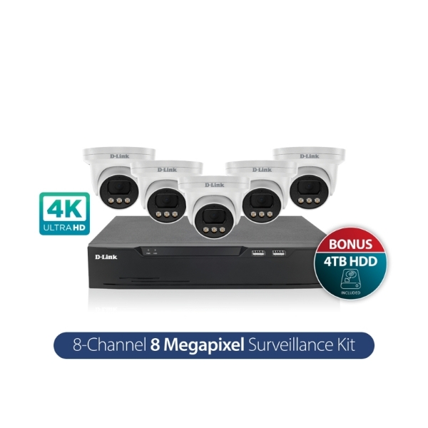 Picture of D-Link Vigilance Kit 8CH 8MP
