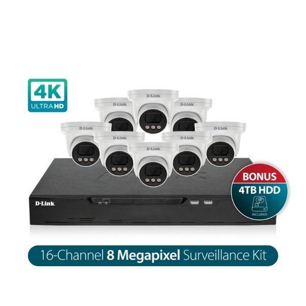 Picture of D-Link Vigilance Kit 16CH 8MP