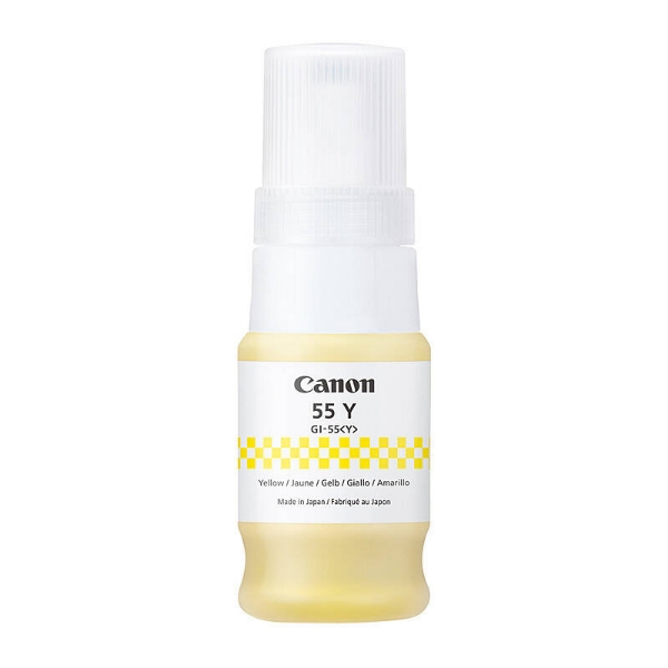 Picture of Canon GI55 Yellow Ink Bottle
