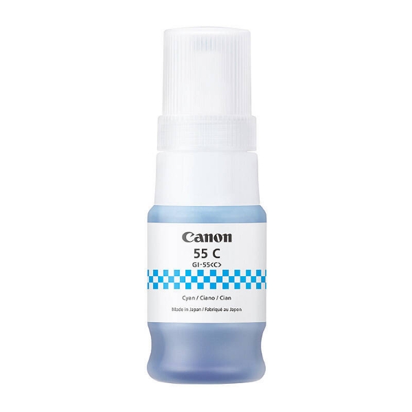 Picture of Canon GI55 Cyan Ink Bottle