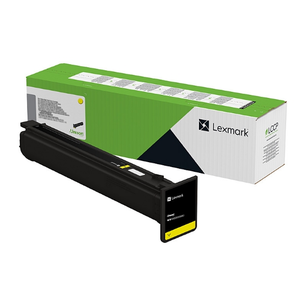 Picture of Lexm 79L1HY0 Yellow Toner