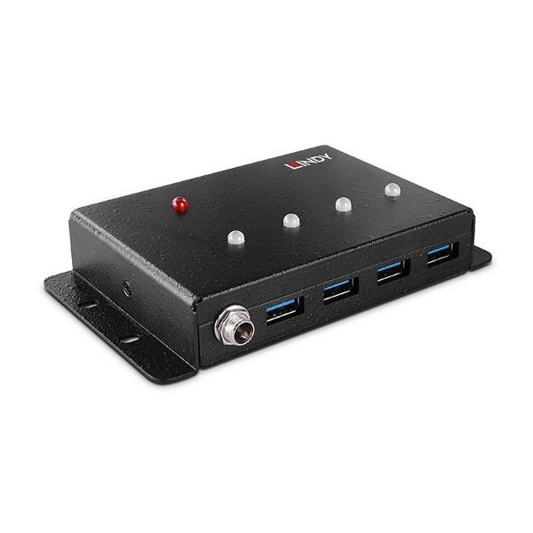 Picture of Lindy 4 Port USB 3.0 Metal Hub