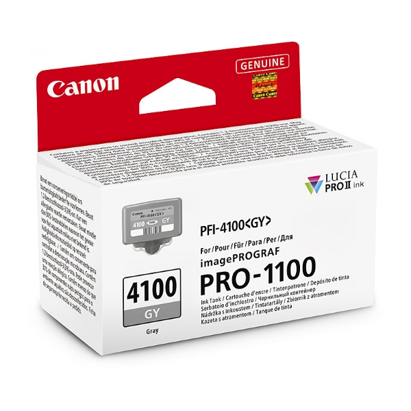 Picture of Canon PFI4100 Grey Ink Cart