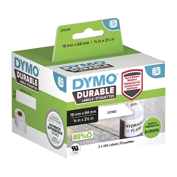 Picture of DY LW Dur MP Label 19x64mm NP