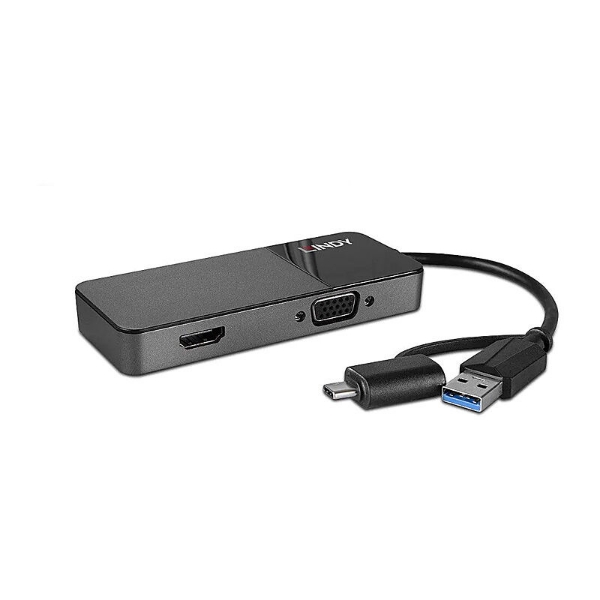 Picture of Lindy USBto HDMI&VGA Converter