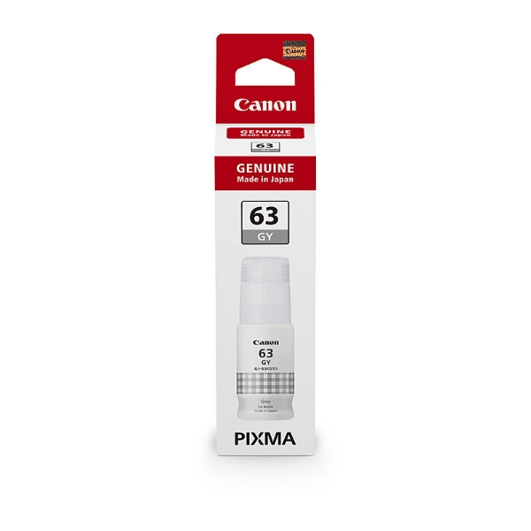 Picture of Canon GI63 Grey Ink Bottle