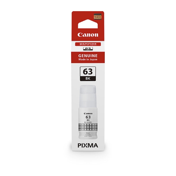 Picture of Canon GI63 Black Ink Bottle