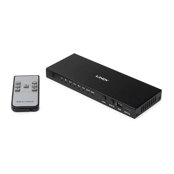 Picture of Lindy 4P HDMI Switch with eARC