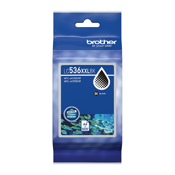 Picture of Brother LC-536XXLB Black Ink