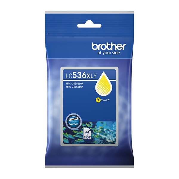 Picture of Brother LC-536XLY Yellow Ink