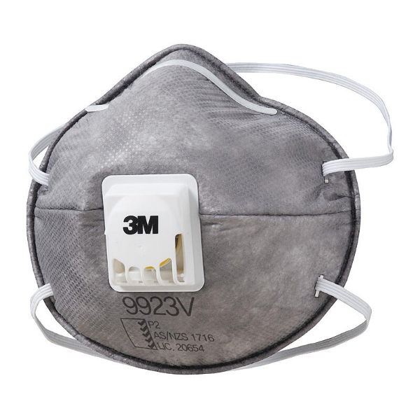 Picture of 3M 9923V Resp Ctn10 Bx6