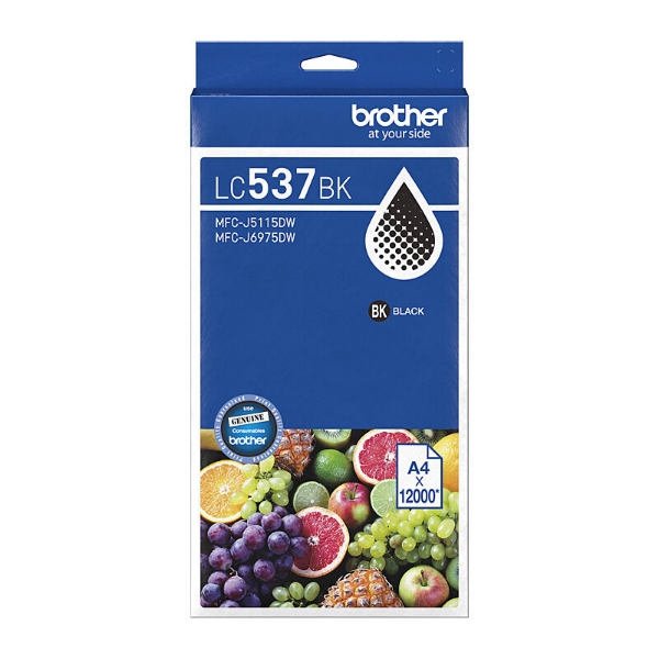 Picture of Brother LC-537 Blk Ink Cart