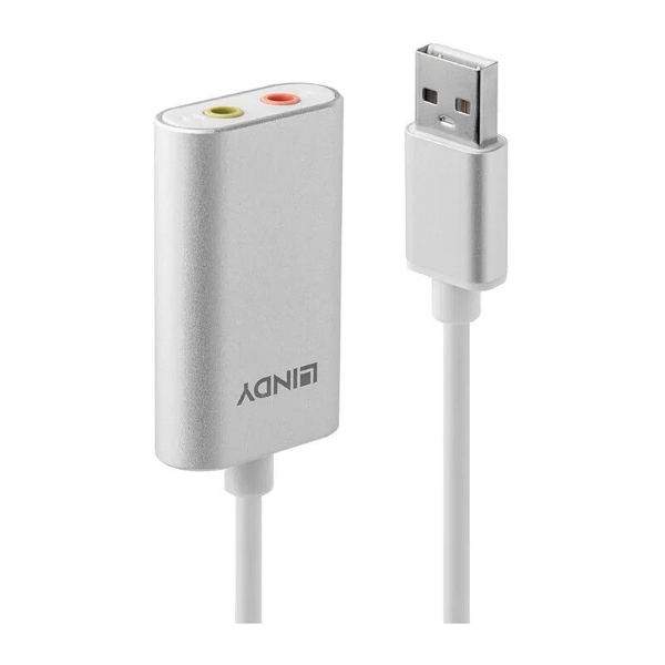 Picture of Lindy USB A to Audio Adapter