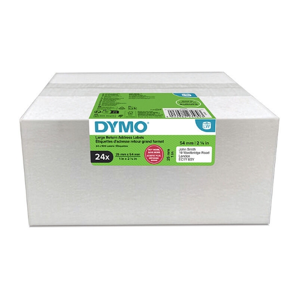 Picture of Dymo LW AddresLbl 25x54mm Pk24