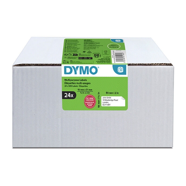Picture of Dymo LW Multi Lbl 19x51mm Pk24